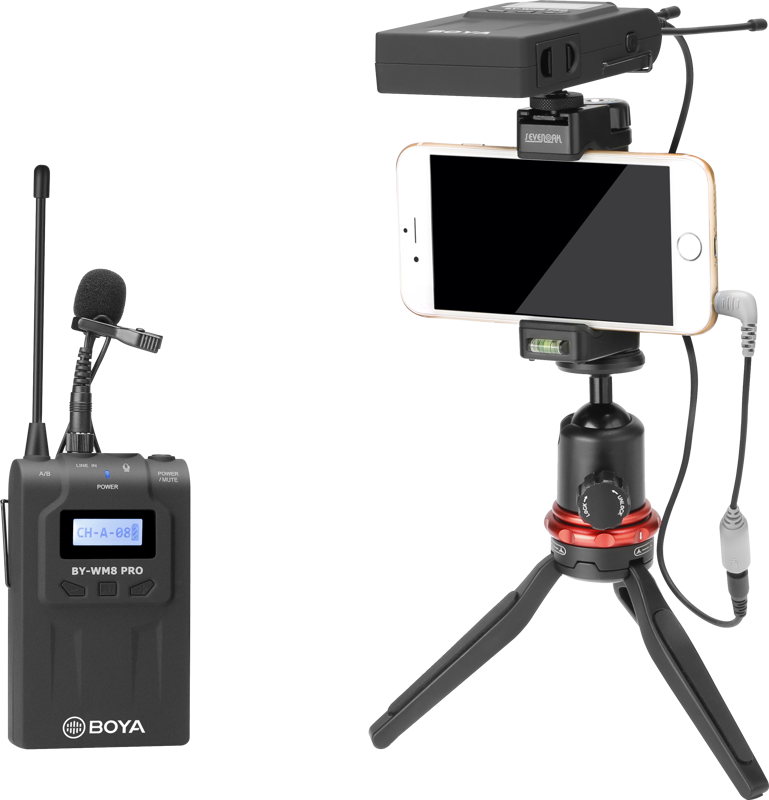 Cable Adaptador Boya BY-CIP2 de 3,5 mm TRRS a TRS para Micrófono 6