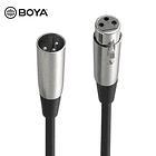 Cable XLR Boya XLR-C5 Macho a Hembra 1