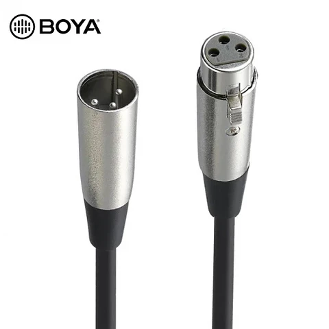 Cable XLR Boya XLR-C5 Macho a Hembra
