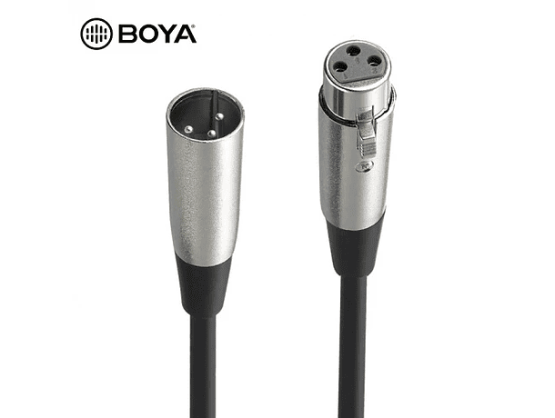Cable XLR Boya XLR-C5 Macho a Hembra