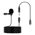 Micrófono Lavalier Condensador Omnidireccional Boya BY-M2 Negro 1