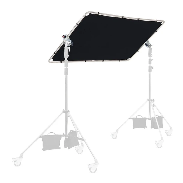 Kit Tamizador Mediano Manfrotto Pro Scrim Todo en Uno de 1,1 × 2 m 2
