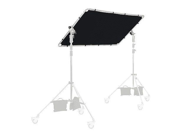 Kit Tamizador Mediano Manfrotto Pro Scrim Todo en Uno de 1,1 × 2 m