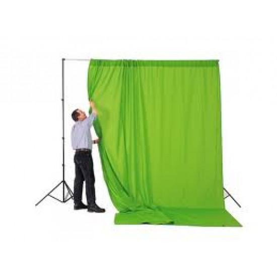 Fondo Tela Verde Manfrotto ChromaKey 3 x 7 m - Green 1