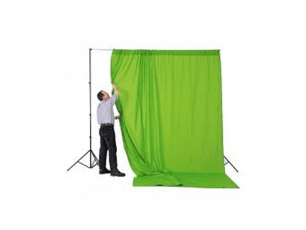 Fondo Tela Verde Manfrotto ChromaKey 3 x 7 m - Green