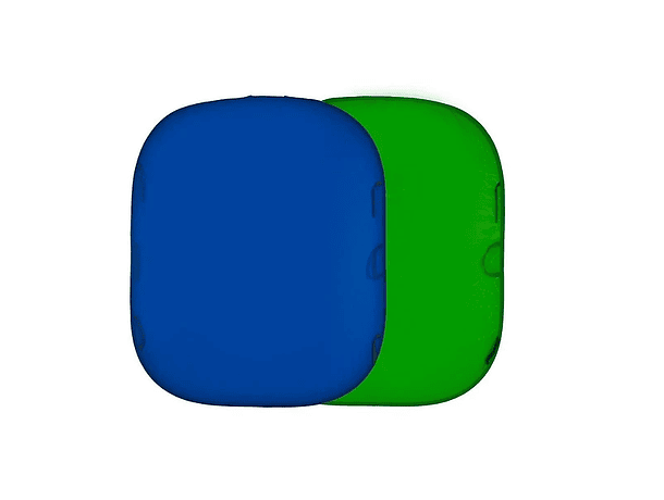 Fondo Plegable Manfrotto de 1,5 × 1,8 m Azul/Verde