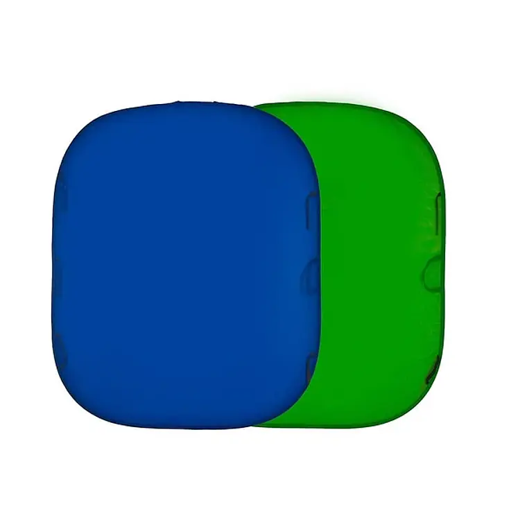 Fondo Plegable Manfrotto de 1,5 × 1,8 m Azul/Verde 1