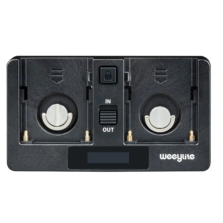 Placa Adaptadora de Batería NP-F Weeylite WB2 para Luces Viltrox 6