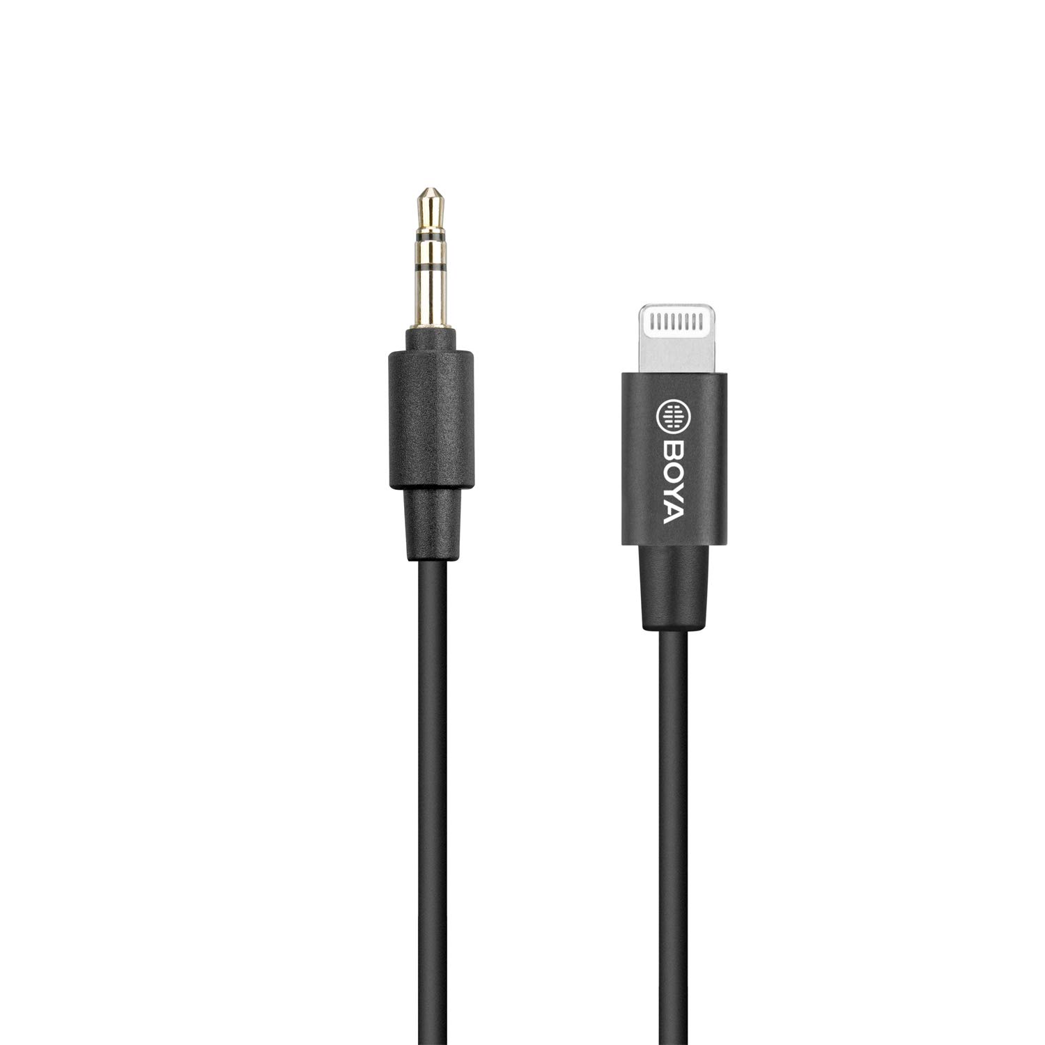 Cable Adaptador Boya BY-K1 Lightning a 3,5 mm 1