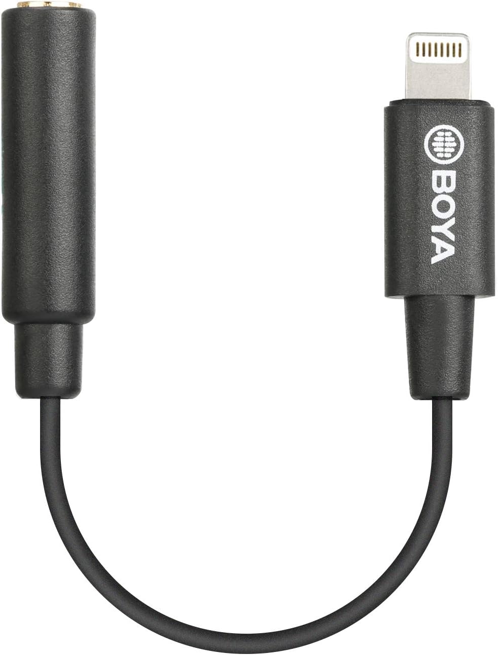 Adaptador de Micrófono Boya BY-K3 TRRS a Lightning Certificado MFi 1