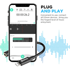 Adaptador de Micrófono Boya BY-K3 TRRS a Lightning Certificado MFi 5