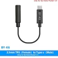 Adaptador de Audio Boya BY-K6 TRS Hembra de 3,5 mm a USB-C - Miniatura 6