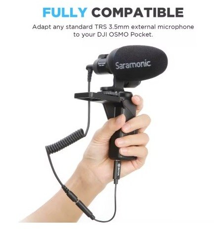 Adaptador de Audio Boya BY-K6 TRS Hembra de 3,5 mm a USB-C 3