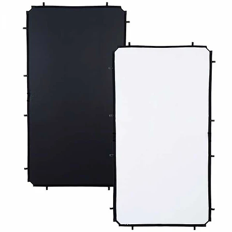 Cubierta Difusora/Rebotadora Manfrotto Skylite Rapid Media de 1,1 × 2 m Negro/Blanco