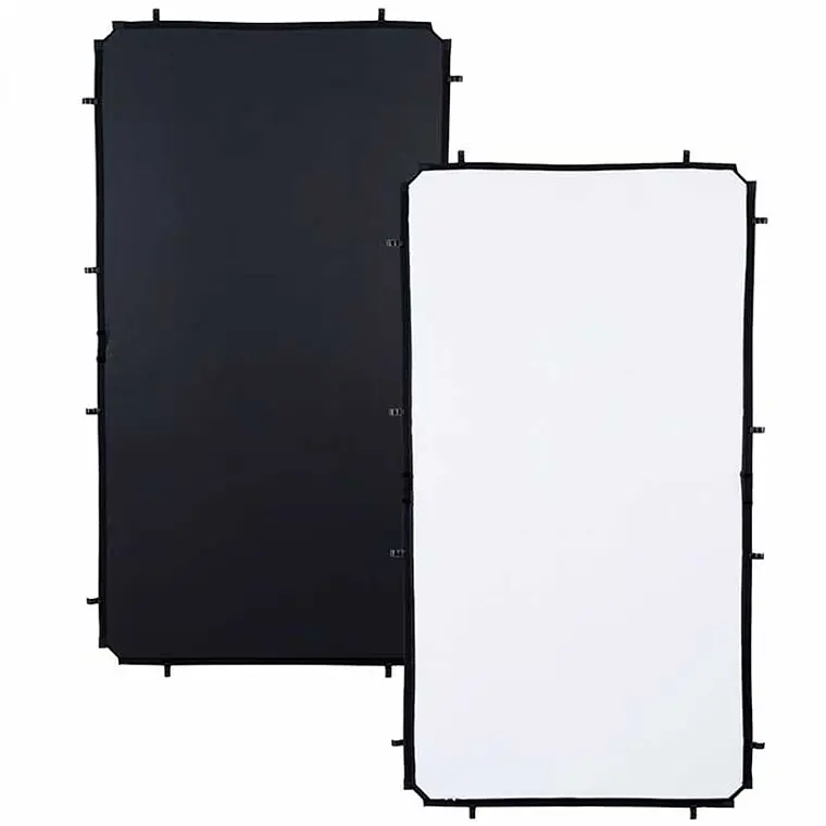 Cubierta Difusora/Rebotadora Manfrotto Skylite Rapid Media de 1,1 × 2 m Negro/Blanco 1