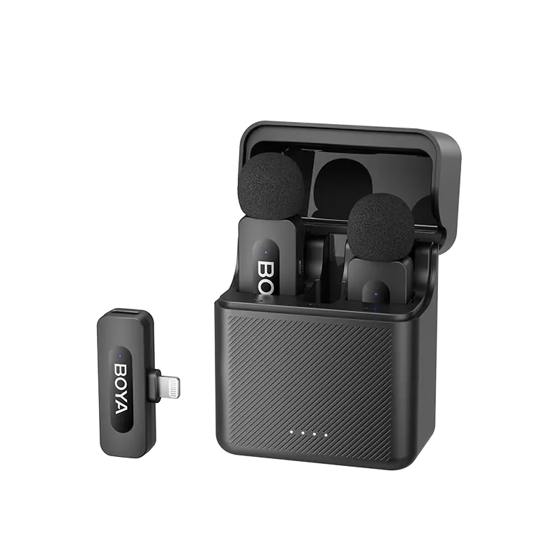 Micrófono Inalámbrico Boya BY-V3 de Doble Canal 2,4 GHz 1