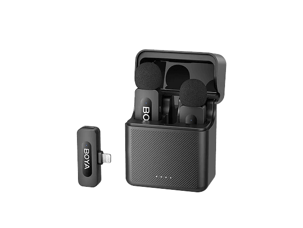 Micrófono Inalámbrico Boya BY-V3 de Doble Canal 2,4 GHz