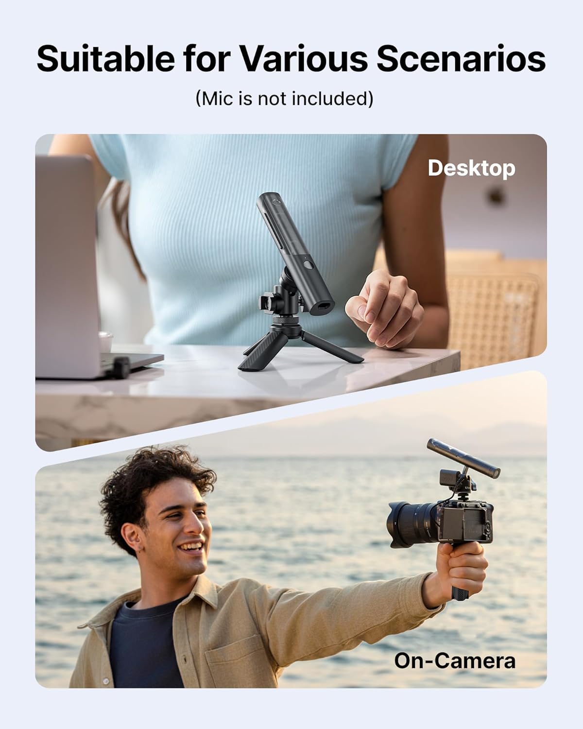 Soporte de Trípode de Escritorio Boya para Micrófono con Patas Antideslizantes 2