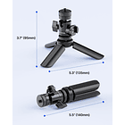 Soporte de Trípode de Escritorio Boya para Micrófono con Patas Antideslizantes 3