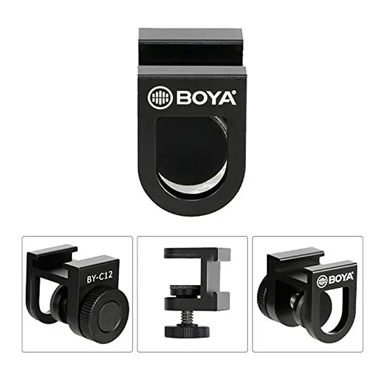 Adaptador de Montaje en Zapata Fría Boya BY-C12 6