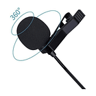 Micrófonos Lavalier Condensador Omnidireccional Boya BY-M2D 3