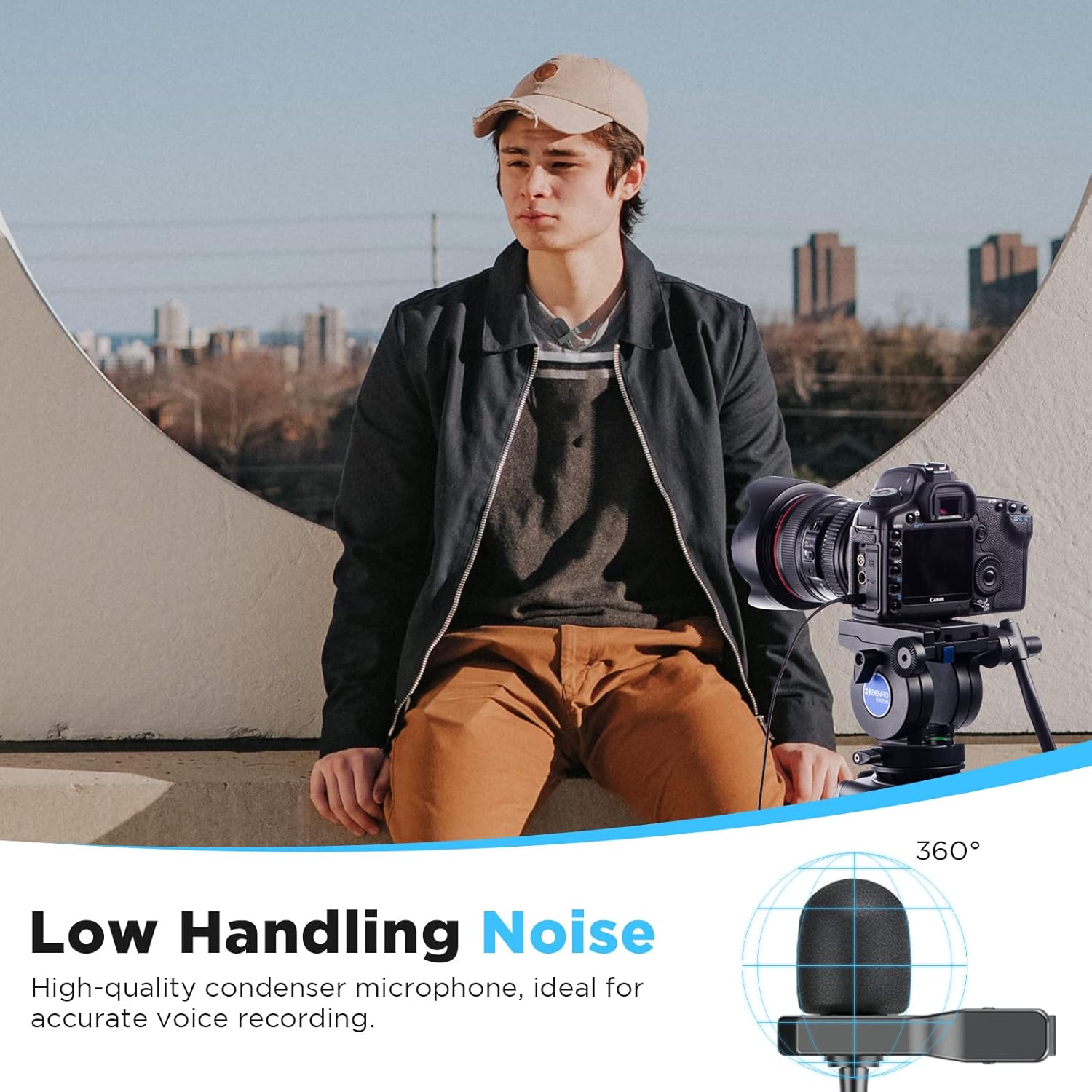 Micrófono Lavalier Condensador Omnidireccional Boya BY-M1S 7