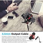 Micrófono Condensador de Doble Cápsula Boya MM1 Pro 2