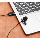 Micrófono Lavalier USB Boya BY-LM40 con Cable de 4 Metros Negro 3