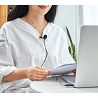 Micrófono Lavalier USB Boya BY-LM40 con Cable de 4 Metros Negro 2