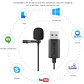 Micrófono Lavalier USB Boya BY-LM40 con Cable de 4 Metros Negro - Miniatura 6