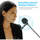 Micrófono Lavalier USB Boya BY-LM40 con Cable de 4 Metros Negro 5