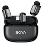 Micrófono Lavalier Inalámbrico Boya Mini 14 con 2 Transmisores y Estuche de Carga Negro - Miniatura 1
