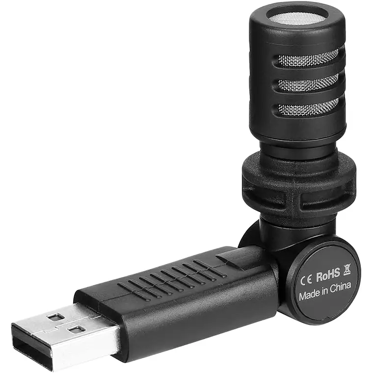 Micrófono Shotgun USB-A Boya BY-M100UA Mini Plug & Play 1