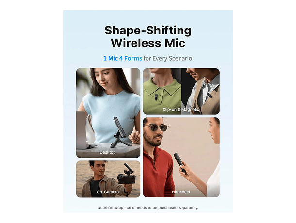 Micrófono Lavalier Inalámbrico Doble Boya Magic 05