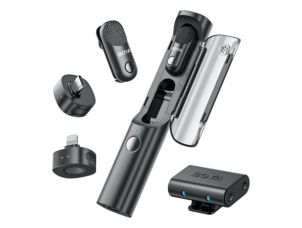 Micrófono Lavalier Inalámbrico Doble Boya Magic 05