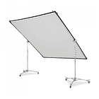 Tela Difusora Manfrotto Plateada/Blanca 3.66 X 3.66 m 1