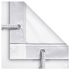 Tela Difusora Manfrotto Plateada/Blanca 3.66 X 3.66 m 4