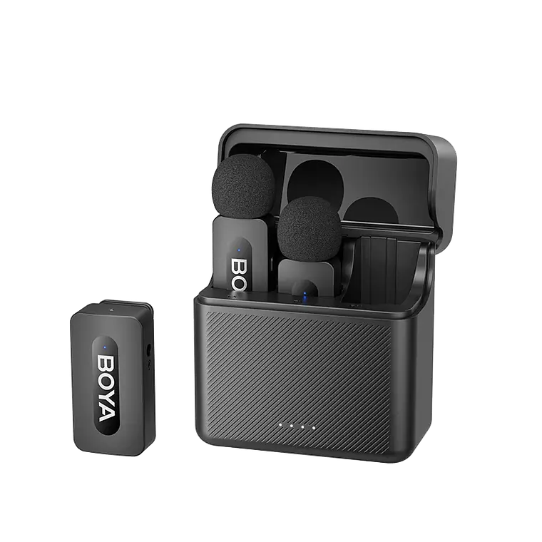 Micrófono Inalámbrico Doble Boya BY-V35 con Salida 3,5 mm para Cámaras 1