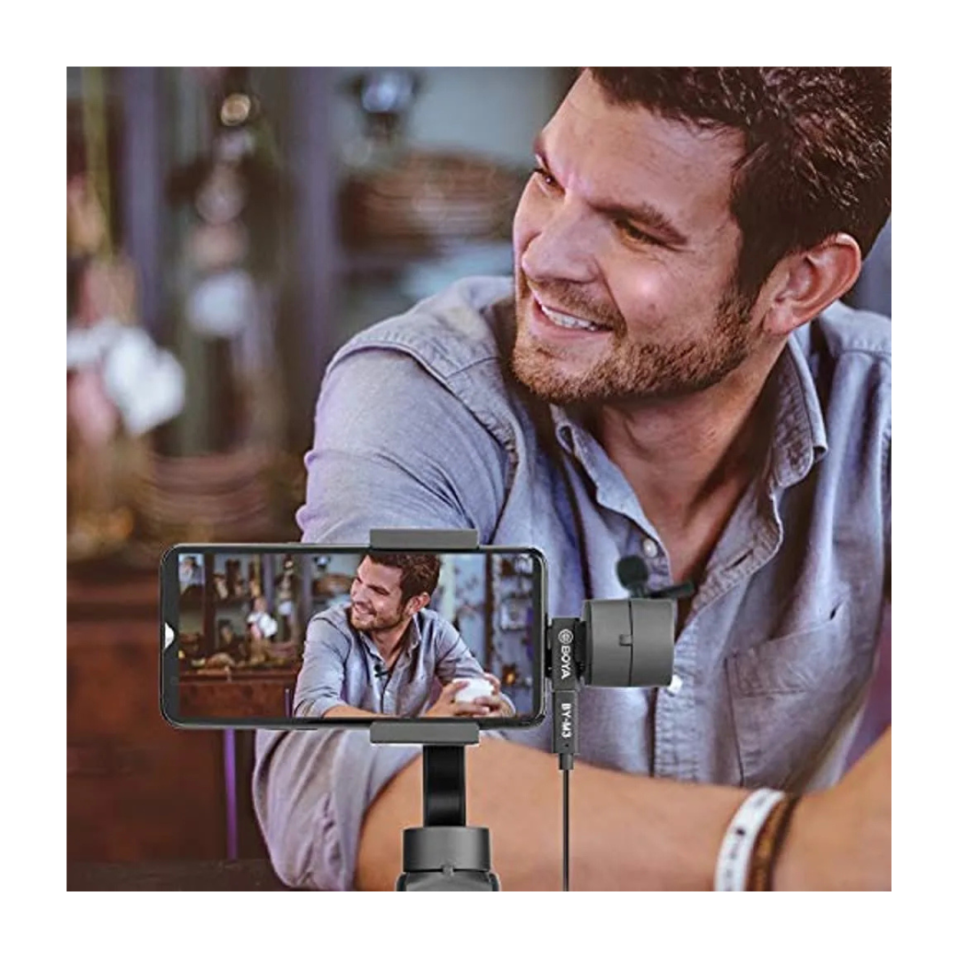 Adaptador USB-C en Ángulo 90° Boya BY-K5 2