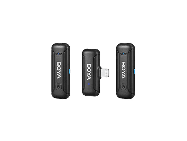 Micrófono Inalámbrico Mini Boya de 2,4 GHz con Conector TRS de 3,5 mm