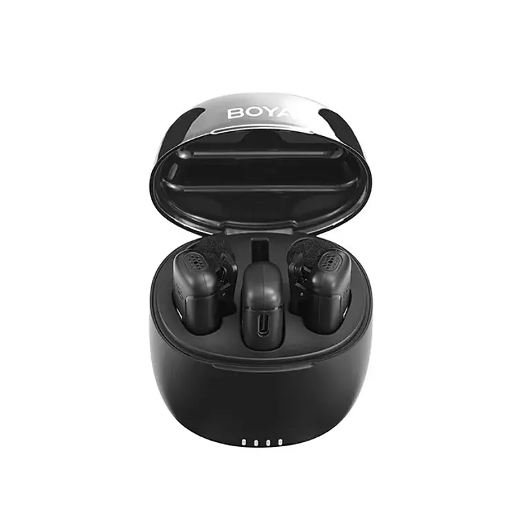 Micrófono Inalámbrico Mini Boya de 2,4 GHz con Conector TRS de 3,5 mm 5