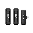 Micrófono Inalámbrico Mini Boya de 2,4 GHz con Conector Lightning 1