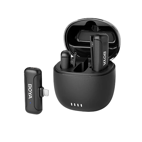 Micrófono Inalámbrico Mini Boya de 2,4 GHz con Conector Lightning