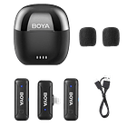 Micrófono Inalámbrico Mini Boya de 2,4 GHz con Conector Lightning 7