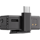 Micrófono Lavalier Inalámbrico Doble Boya con IA y Conectores USB-C y Lightning 9