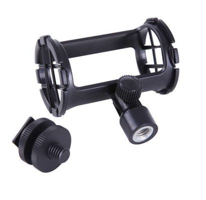 Soporte para Micrófono Boya para Caña o Montaje sobre Cámara 3