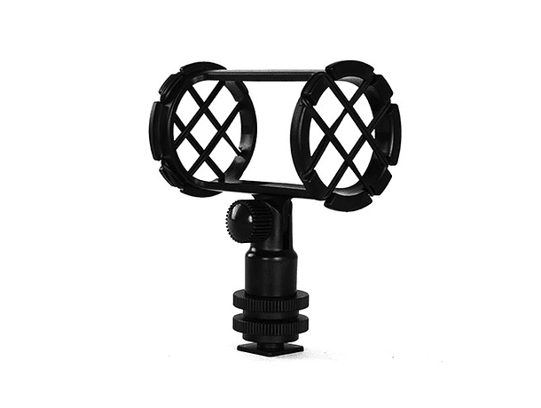 Soporte para Micrófono Boya para Caña o Montaje sobre Cámara
