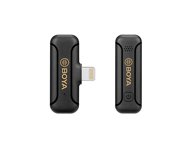 Micrófono Inalámbrico Boya con Conector Lightning y Alcance de 50 Metros