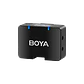 Micrófono Lavalier Inalámbrico Doble Boya BOYAMIC 3-en-1 con Grabadora Integrada y Alcance de 300 Metros - Miniatura 3