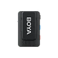 Micrófono Lavalier Inalámbrico Doble Boya BOYAMIC 3-en-1 con Grabadora Integrada y Alcance de 300 Metros - Miniatura 5